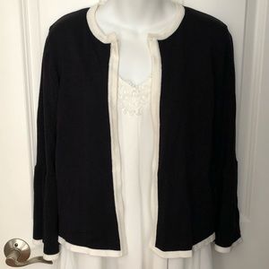 NWOT Cable & Gauge Bell-sleeved Cardigan Sweater